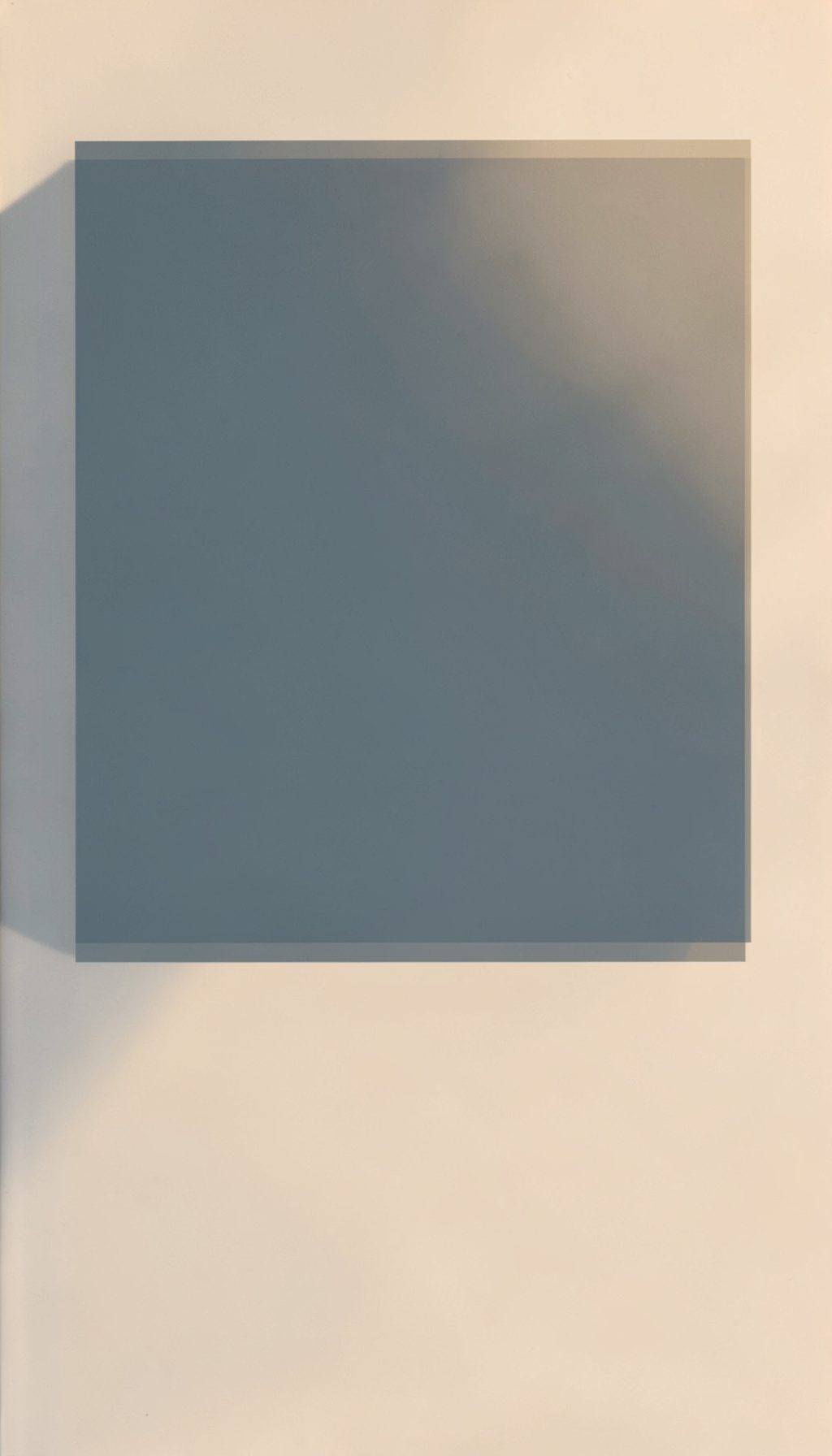 A book cover with a clean, modern design in muted slate blue and off-white, suggesting thoughtful non-fiction about human behavior.